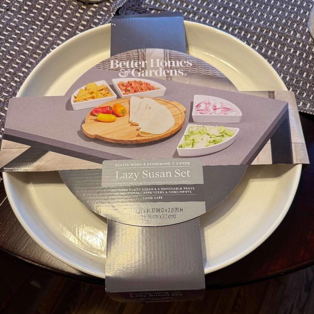 Better Homes and Gardens Lazy Susan Set